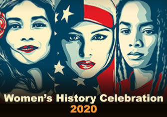 Women's History Celebration 2020 banner